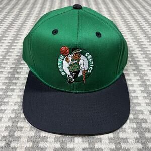 Boston Celtics Adidas Hat Black Green SnapBack Men’s New NWT